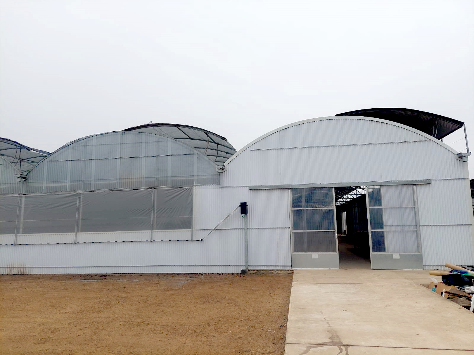 ININSA Marruecos — Multicapilla Curvo / Producción Hortícola